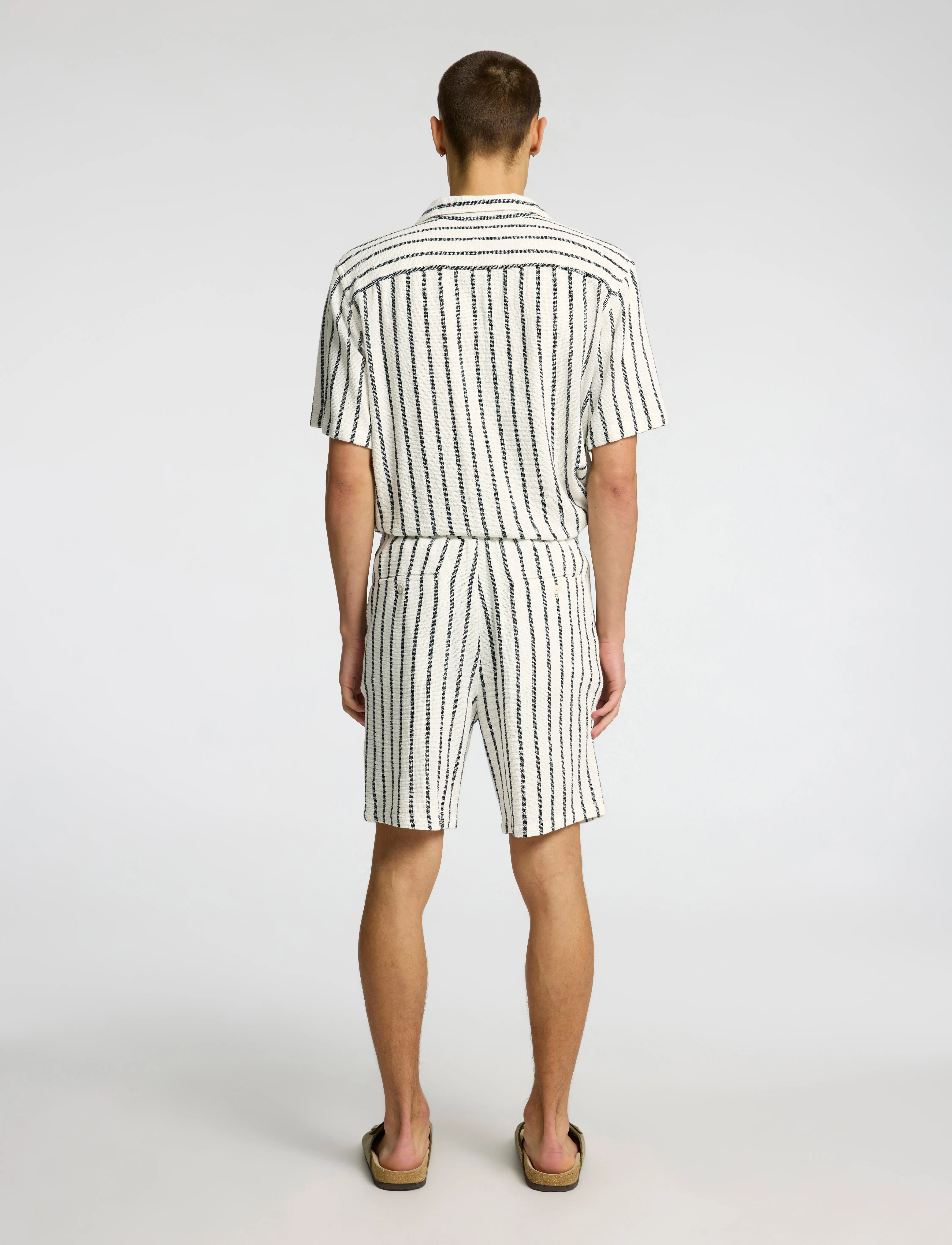 Selected - SLHREGSAL SHORTS - casual shorts - egret - 2
