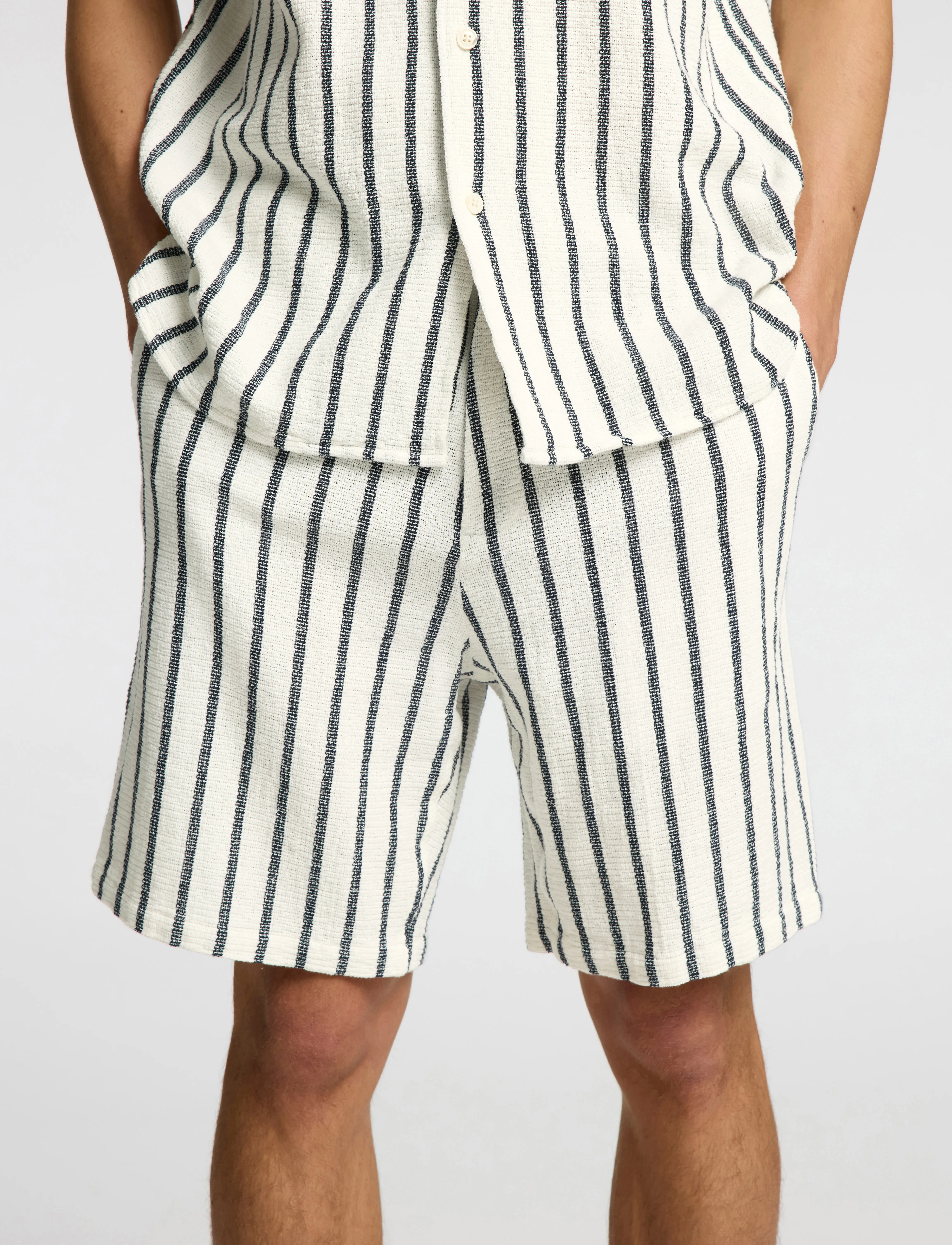Selected - SLHREGSAL SHORTS - casual shorts - egret - 4
