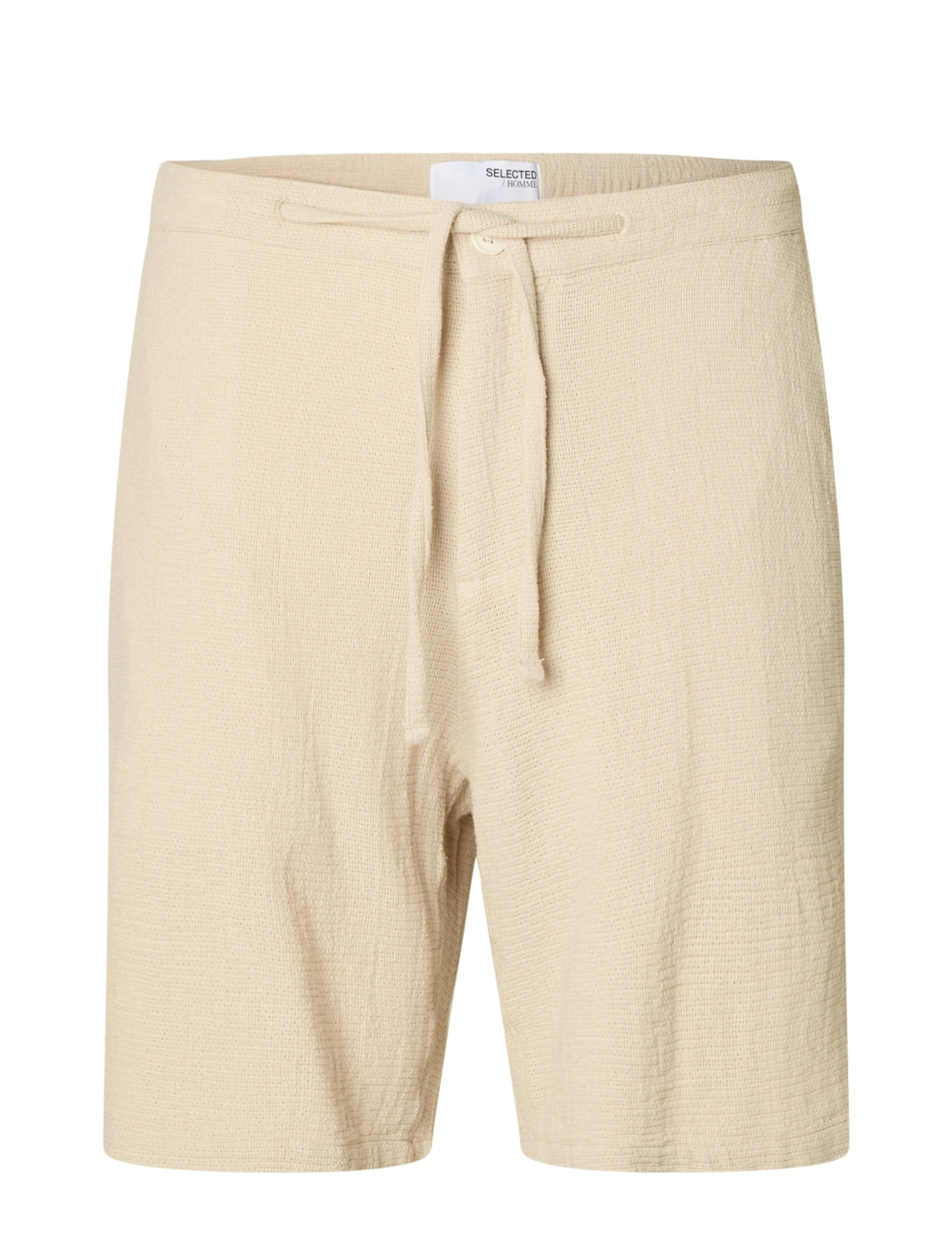 SELECTED Slhregsal Shorts Cream - XL - Herren