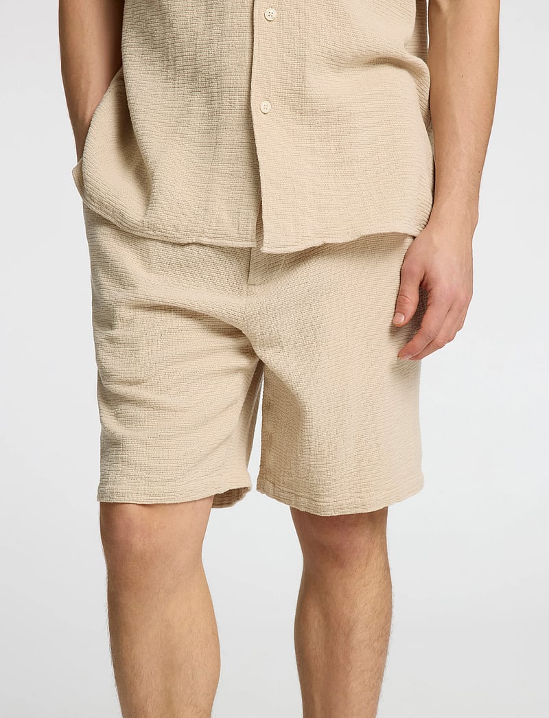 Selected - SLHREGSAL SHORTS - casual shorts - oatmeal - 3