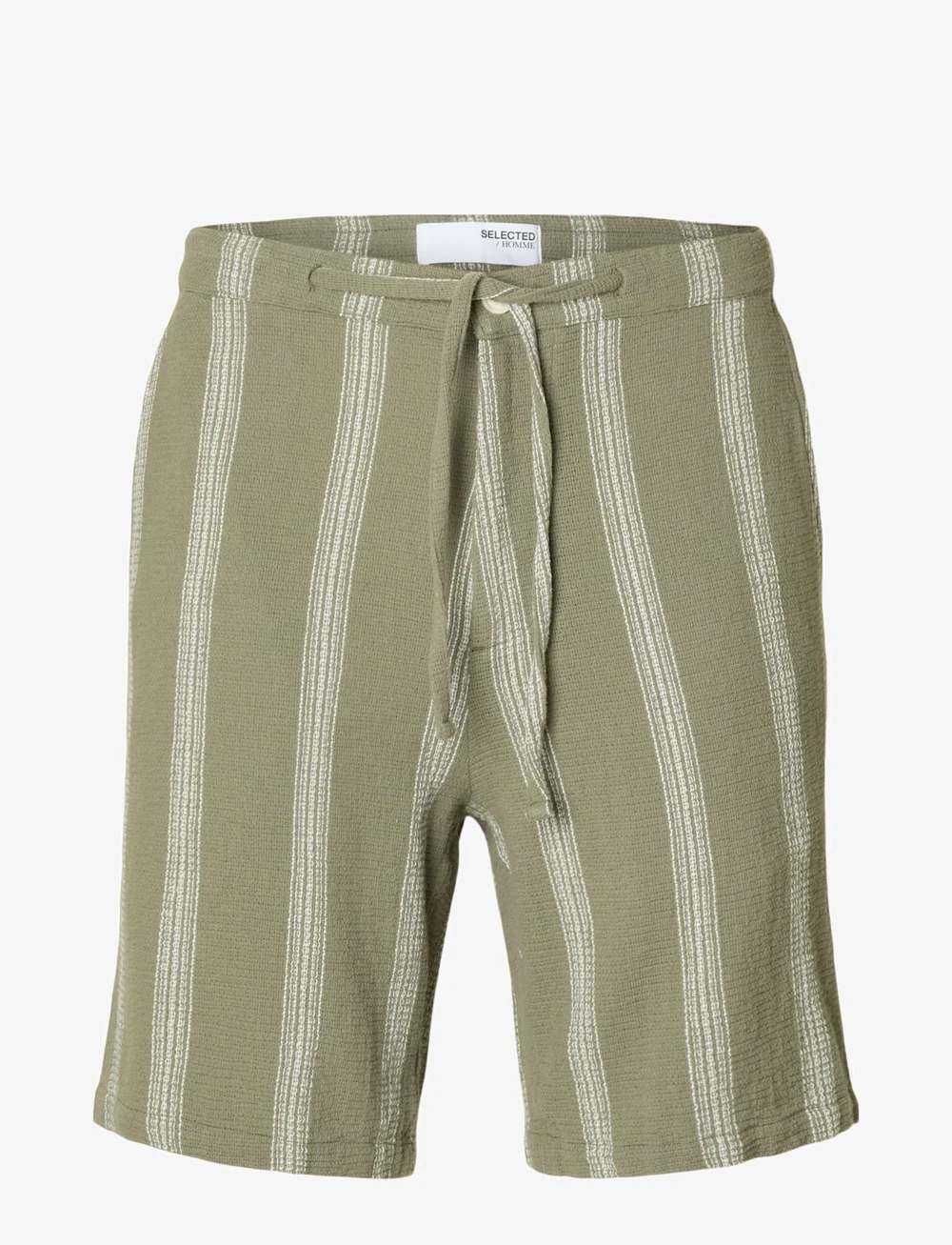 Selected - SLHCOMFORT-BRODY-SAL SHORTS W - casual shorts - vetiver - 1