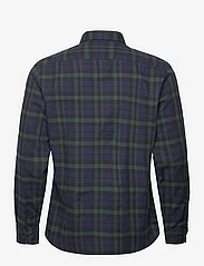 Selected Homme - SLHSLIMOWEN-FLANNEL SHIRT LS NOOS - geruite overhemden - dark navy - 1