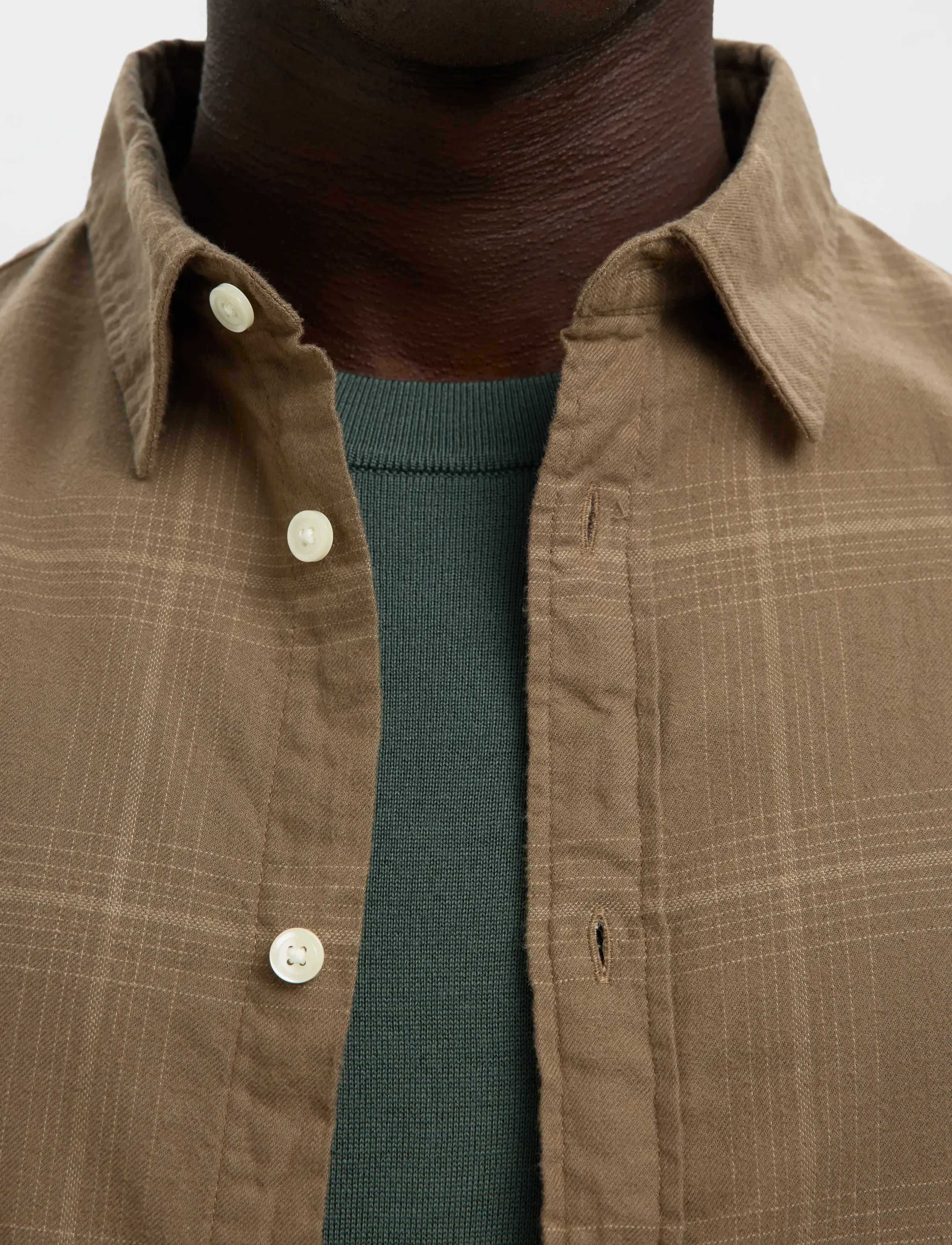 Selected - SLHSLIMOWEN-BRUSHED SHIRT LS NOOS - oxford skjorter - morel - 4