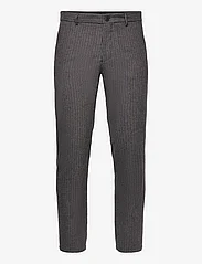Selected Homme - SLHSTRAIGHT-WILLIAM WOOL DSN 196 PANTS W - suit trousers - brindle - 0