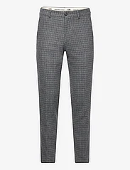 Selected Homme - SLHSTRAIGHT-WILLIAM WOOL DSN 196 PANTS W - dressbukser - grey - 0