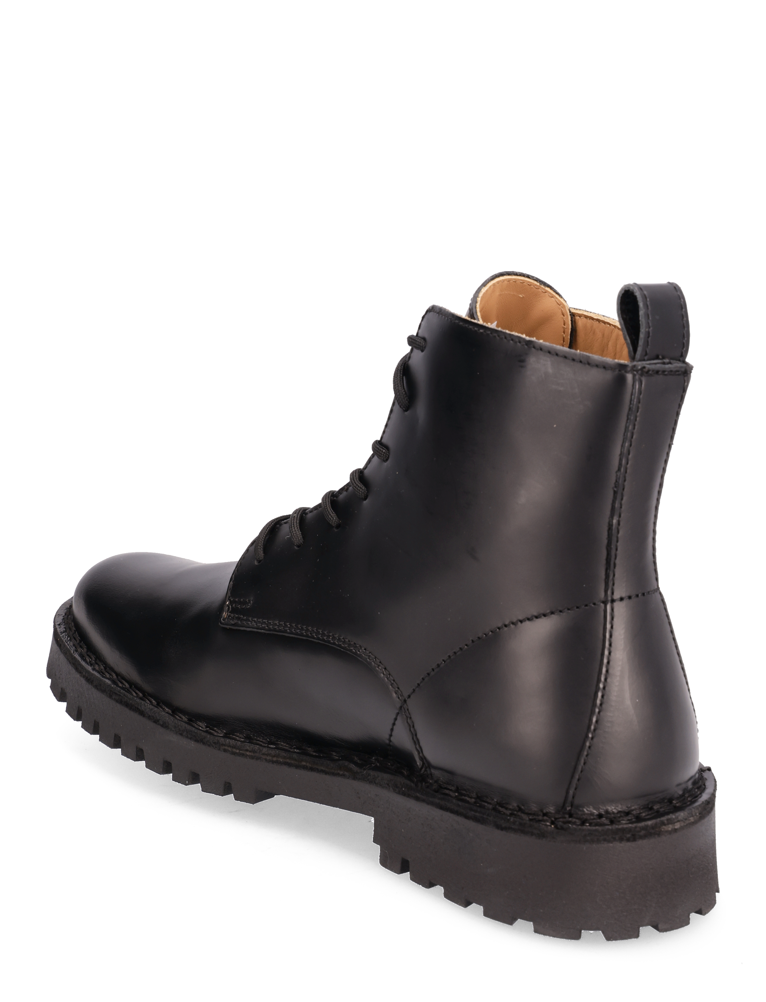Selected Homme - SLHRICKY LEATHER LACE-UP BOOT - black - 2