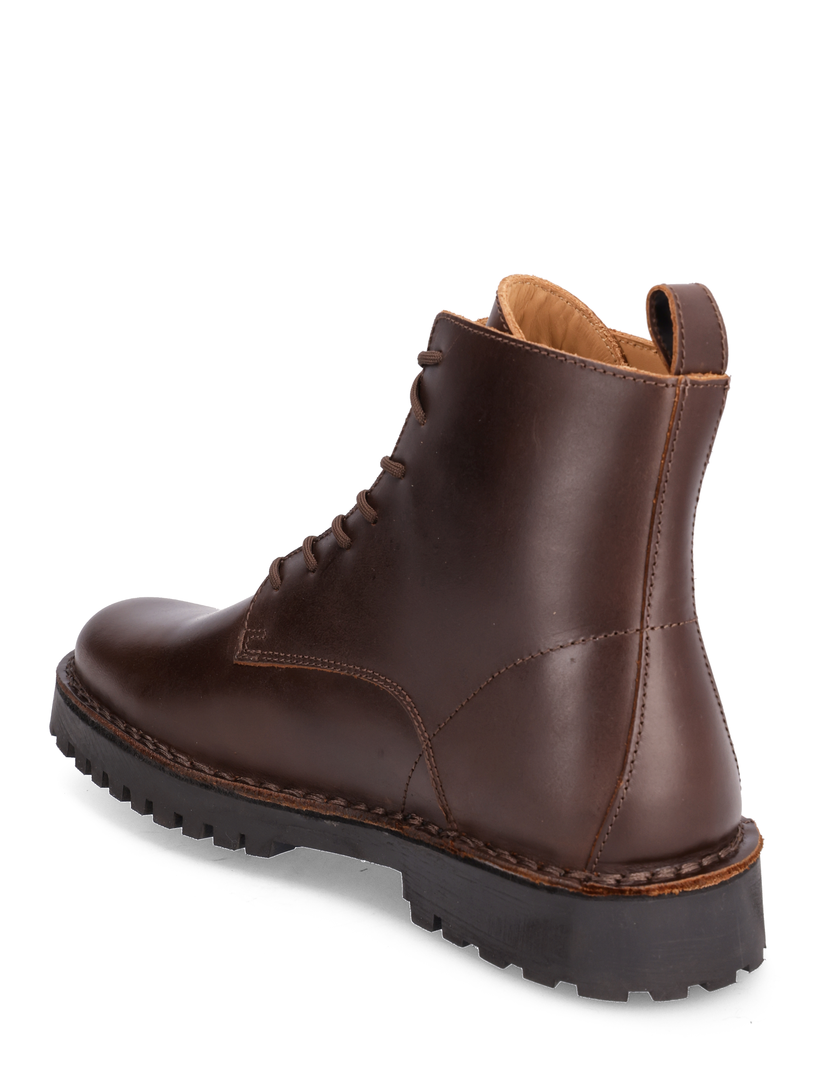 Selected Homme - SLHRICKY LEATHER LACE-UP BOOT - demitasse - 2