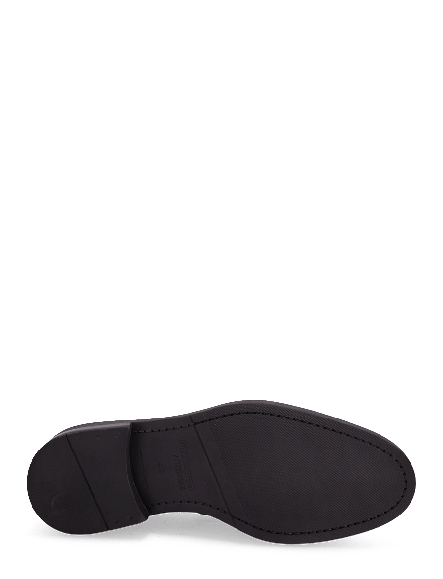 Selected - SLMBLAKE LEATHER HORSEBIT LOAFER - nach anlass kaufen - black - 5