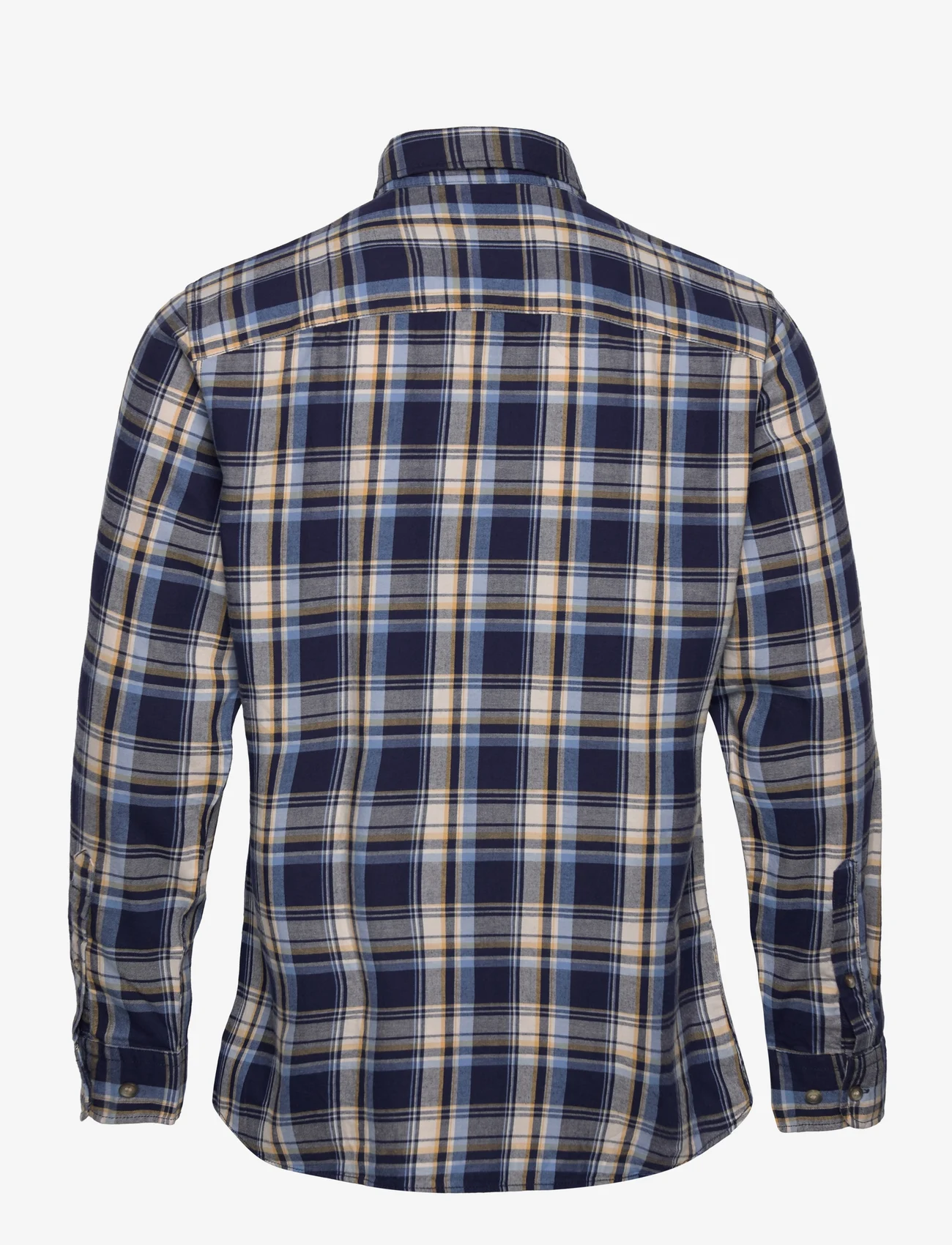 Selected Homme - SLHSLIM-DAN FLANNEL SHIRT LS O - checkered shirts - dark sapphire - 1