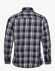 Selected Homme - SLHSLIM-DAN FLANNEL SHIRT LS O - checkered shirts - dark sapphire - 1