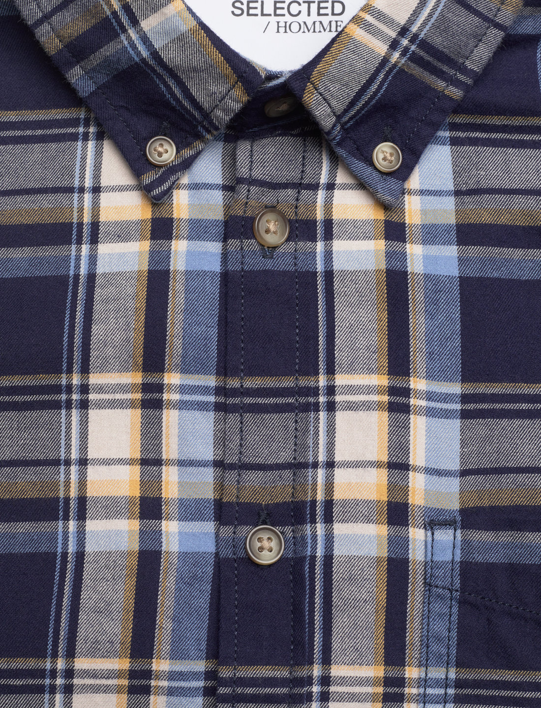 Selected Homme Slhslim-dan Flannel Shirt Ls O - Casual shirts