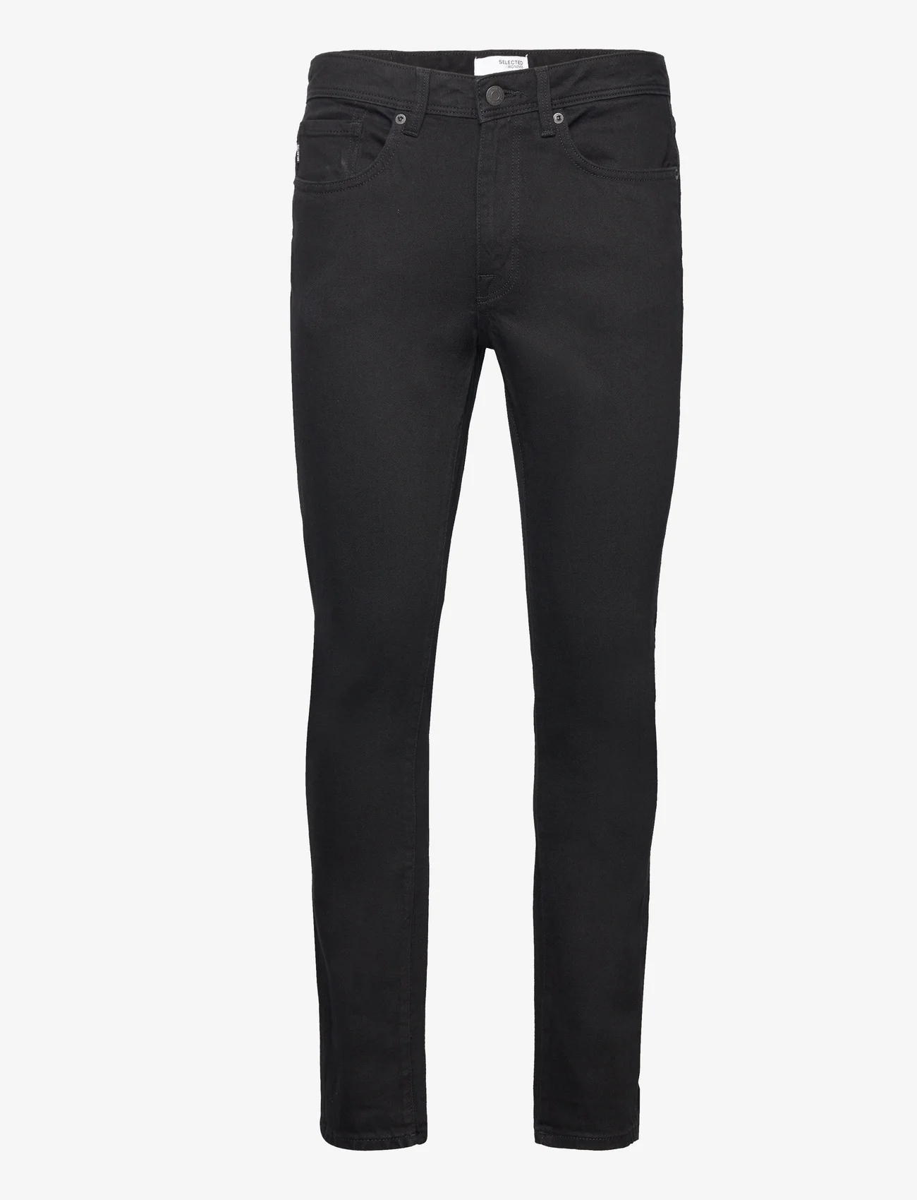 Selected Homme - SLHSLIM LEON172 6005 BLACK/BLACK O - slim jeans - black - 0