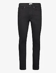 Selected Homme - SLHSLIM LEON172 6005 BLACK/BLACK O - džinsa bikses ar tievām starām - black - 0