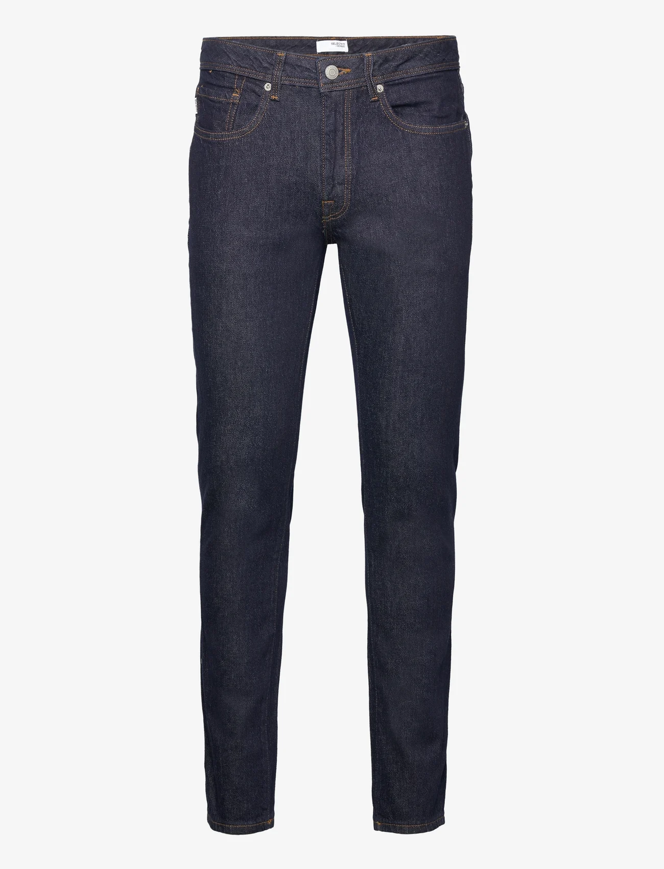 Selected Homme - SLHSLIM LEON172 6006 D. BLUE RINSE O - slim fit jeans - dark blue denim - 0