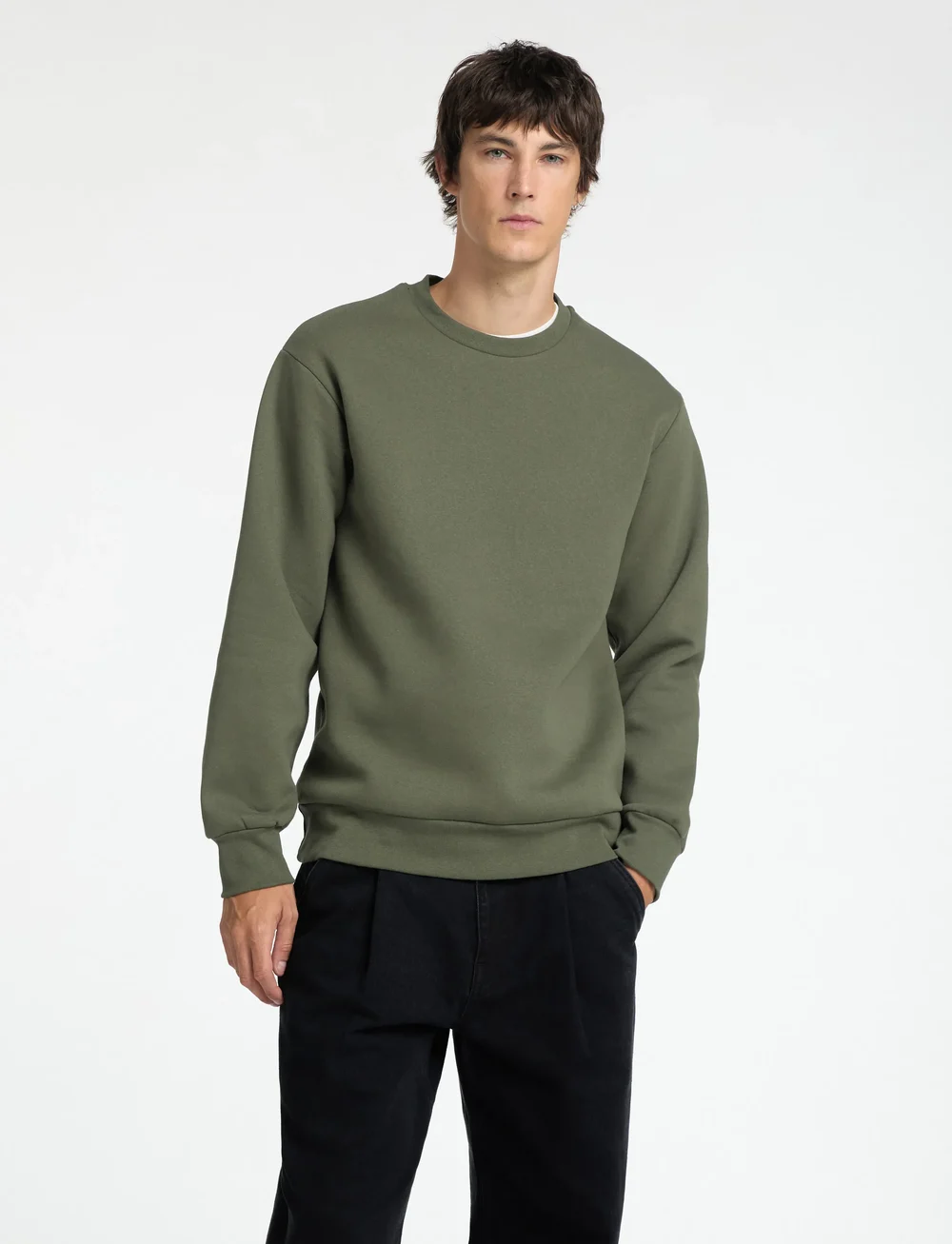 Selected - SLHREG-DAN SWEAT CREW NECK - kollektsioonid - deep depths - 0