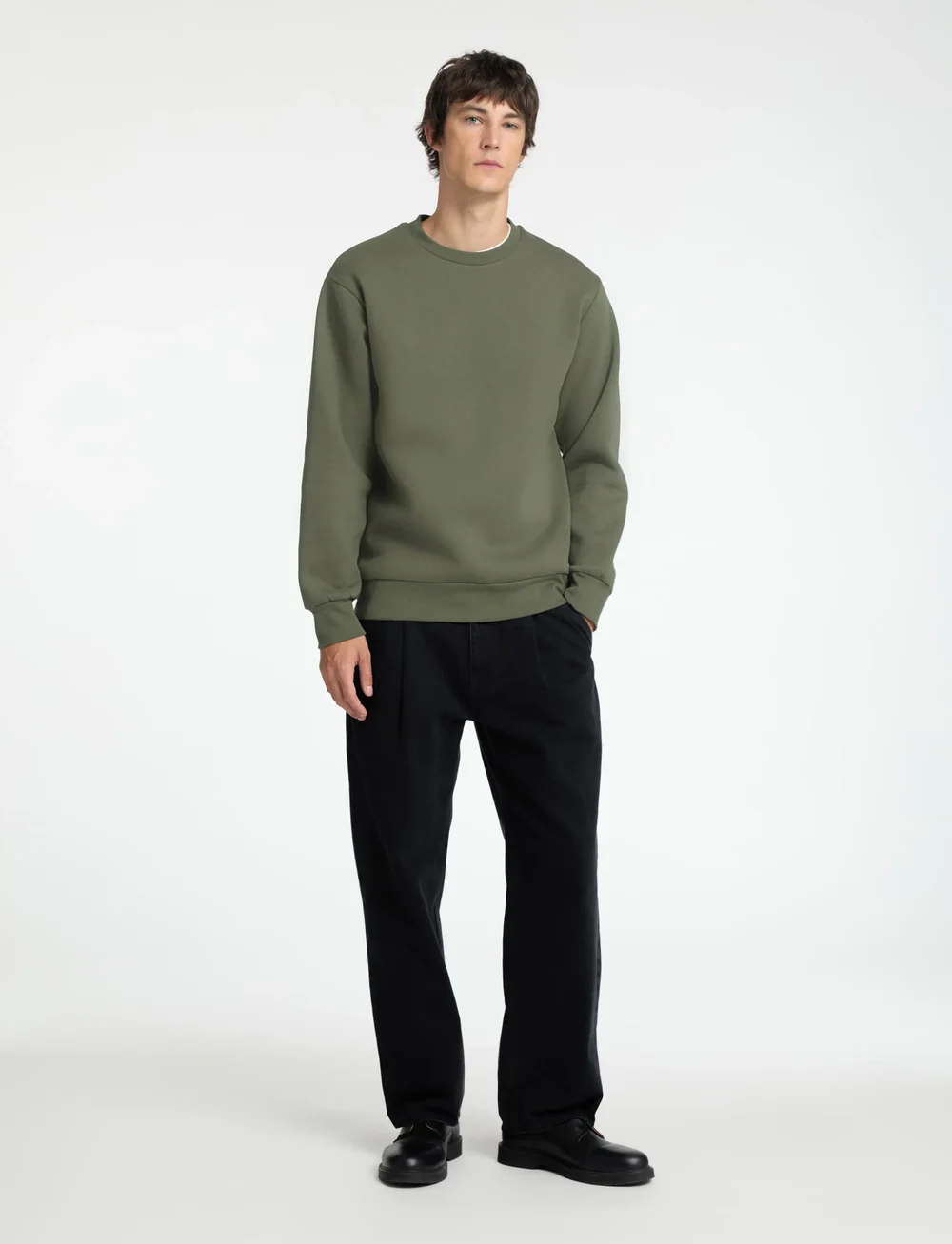 Selected - SLHREG-DAN SWEAT CREW NECK - kollektsioonid - deep depths - 4