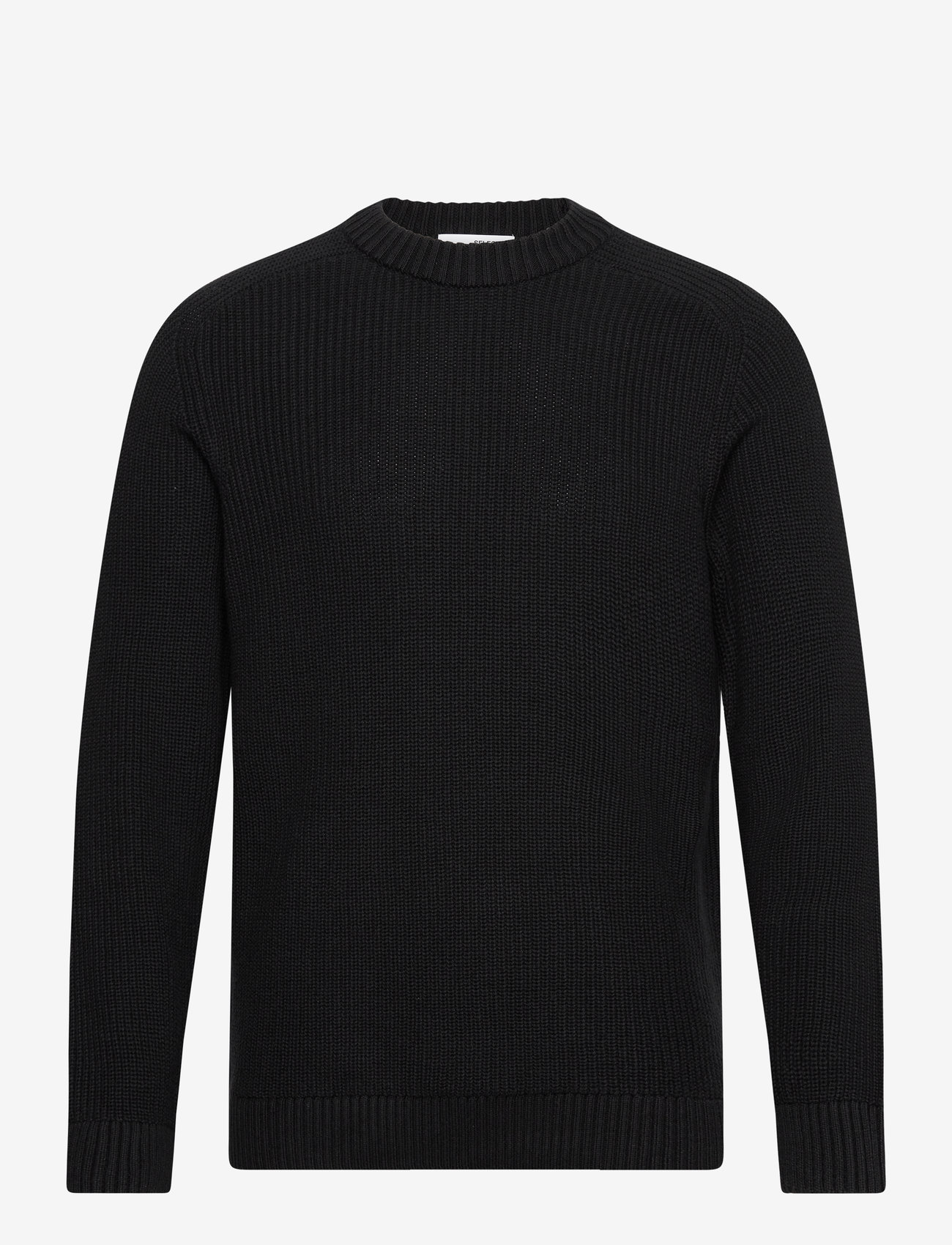 Selected Homme - SLHREG-DAN STRUCTURE CREW NECK - black - 0