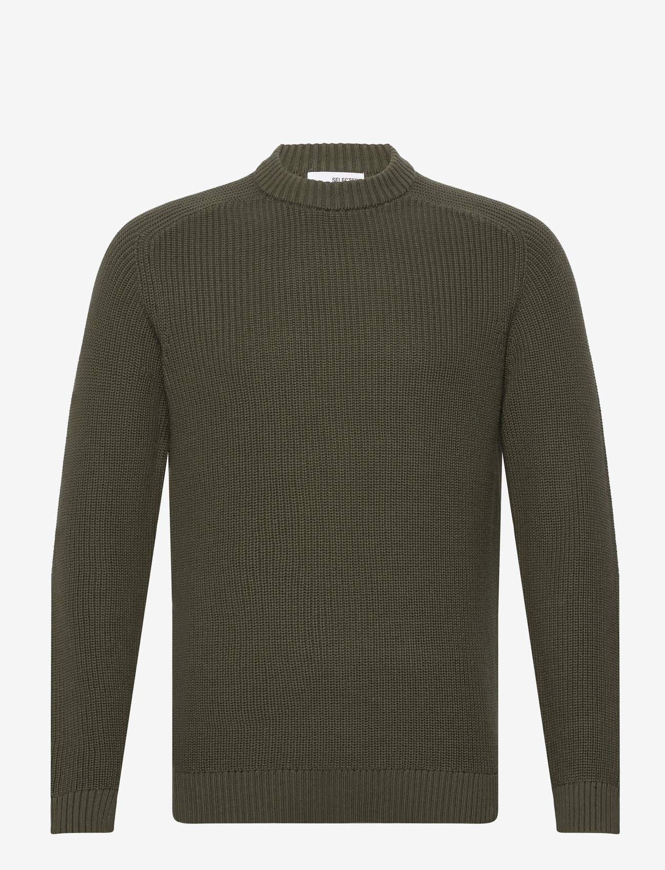Selected Homme - SLHREG-DAN STRUCTURE CREW NECK - forest night - 0