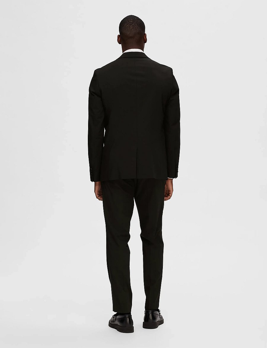 Selected - SLHSLIM-LIAM TUX BLZ FLEX B - smokings - black - 3