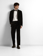 Selected Homme - SLHSLIM-HALE VELVET TRS B - pantalons - black - 4