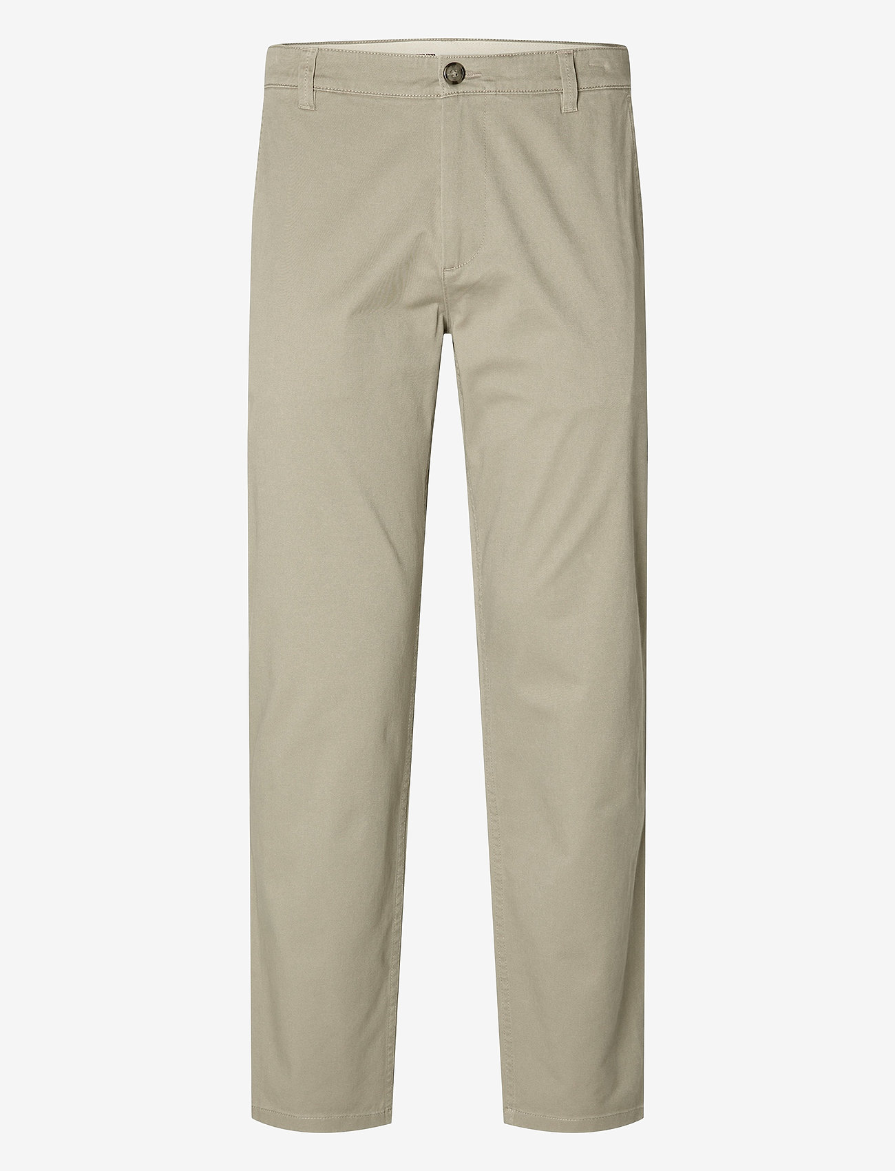 Selected - SLH175-SLIM BILL PANT FLEX NOOS - chinos - chinchilla - 1