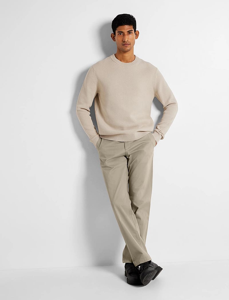 Selected - SLH175-SLIM BILL PANT FLEX NOOS - chinos - chinchilla - 3