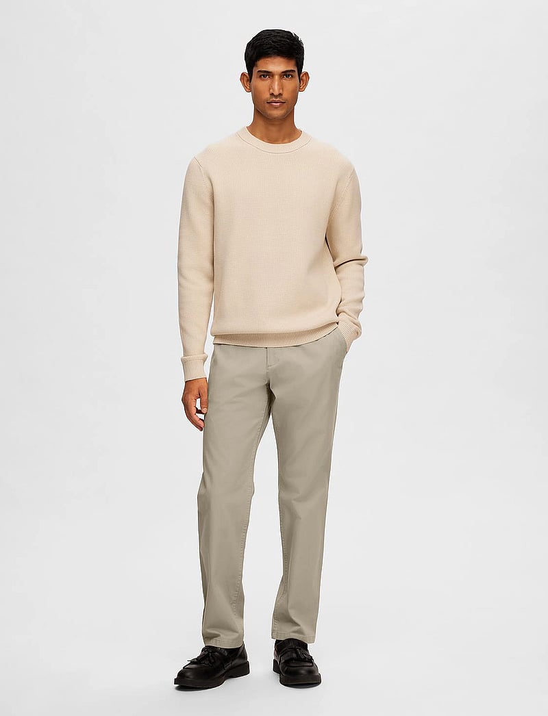 Selected - SLH175-SLIM BILL PANT FLEX NOOS - chinos - chinchilla - 5