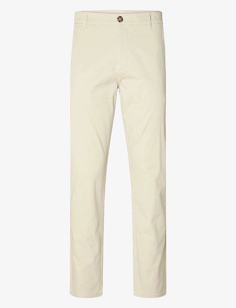 Selected - SLH175-SLIM BILL PANT FLEX NOOS - chinos - moonstruck - 1