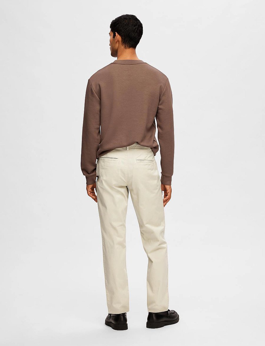 Selected - SLH175-SLIM BILL PANT FLEX NOOS - pantalons chino - moonstruck - 2