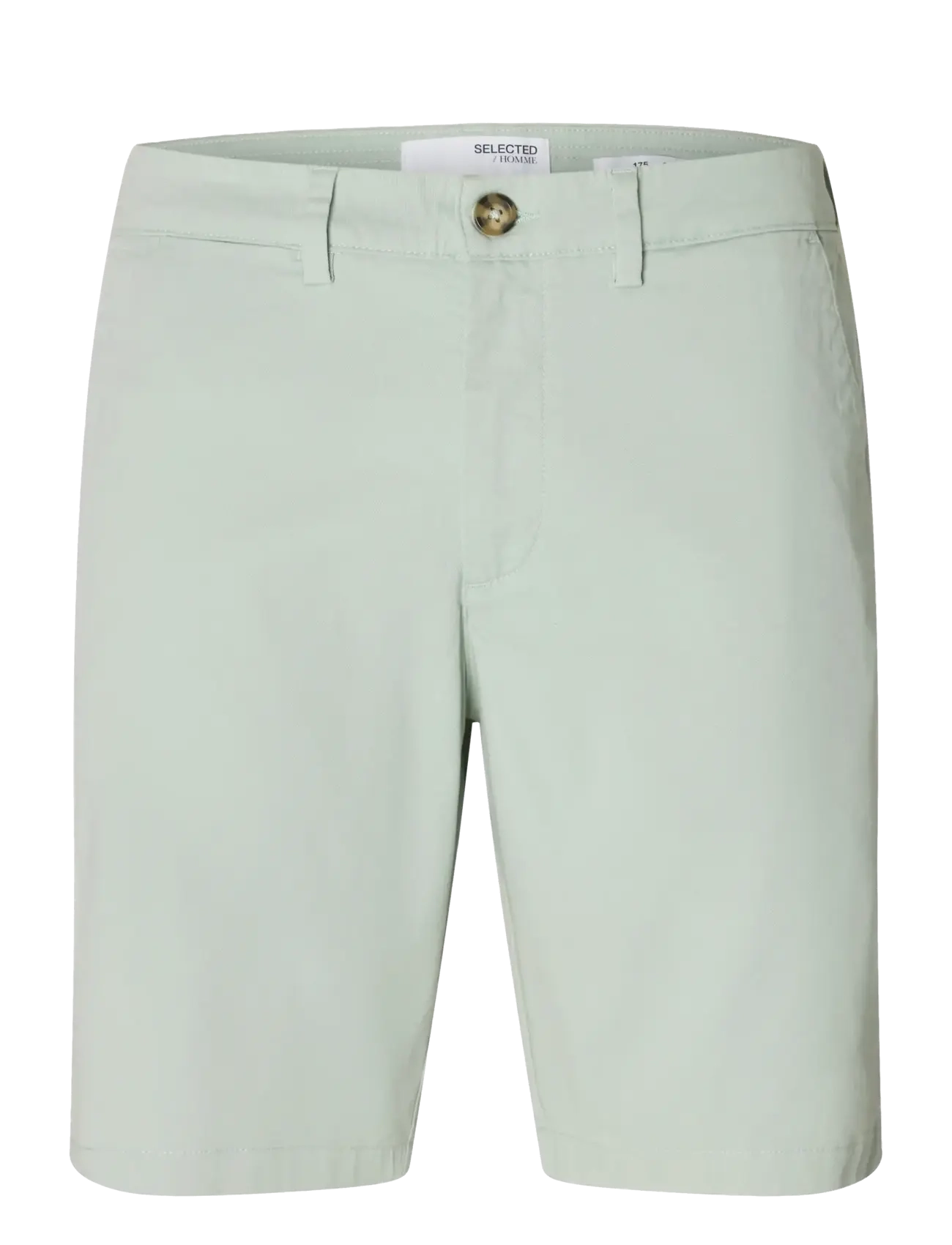 Selected SLHSLIM-MILES FLEX SHORTS NOOS - Shorts - AQUA GRAY / green
