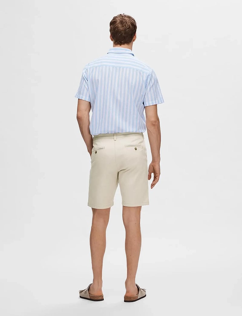 Selected - SLMSLIM-MILES FLEX SHORTS NOOS - chinos shorts - moonstruck - 2