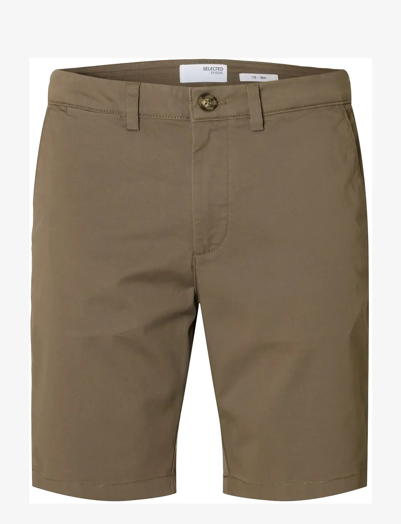 Selected - SLMSLIM-MILES FLEX SHORTS NOOS - chinos shorts - morel - 1