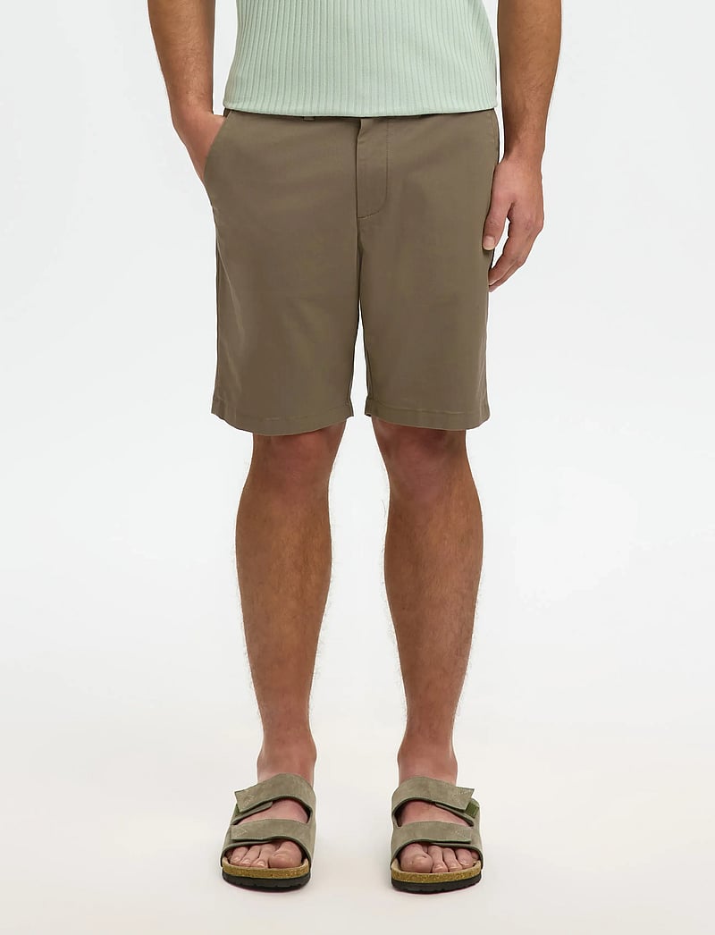 Selected - SLMSLIM-MILES FLEX SHORTS NOOS - chinos shorts - morel - 0