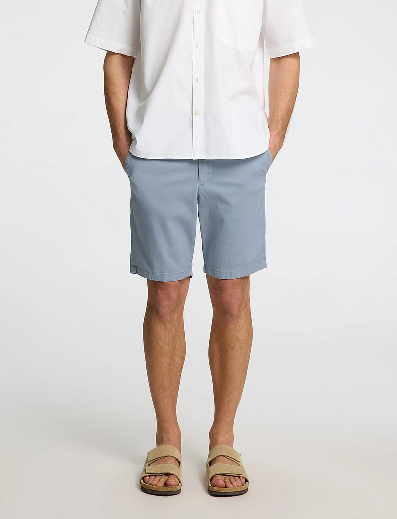 Selected - SLMSLIM-MILES FLEX SHORTS NOOS - chinos shorts - tradewinds - 0