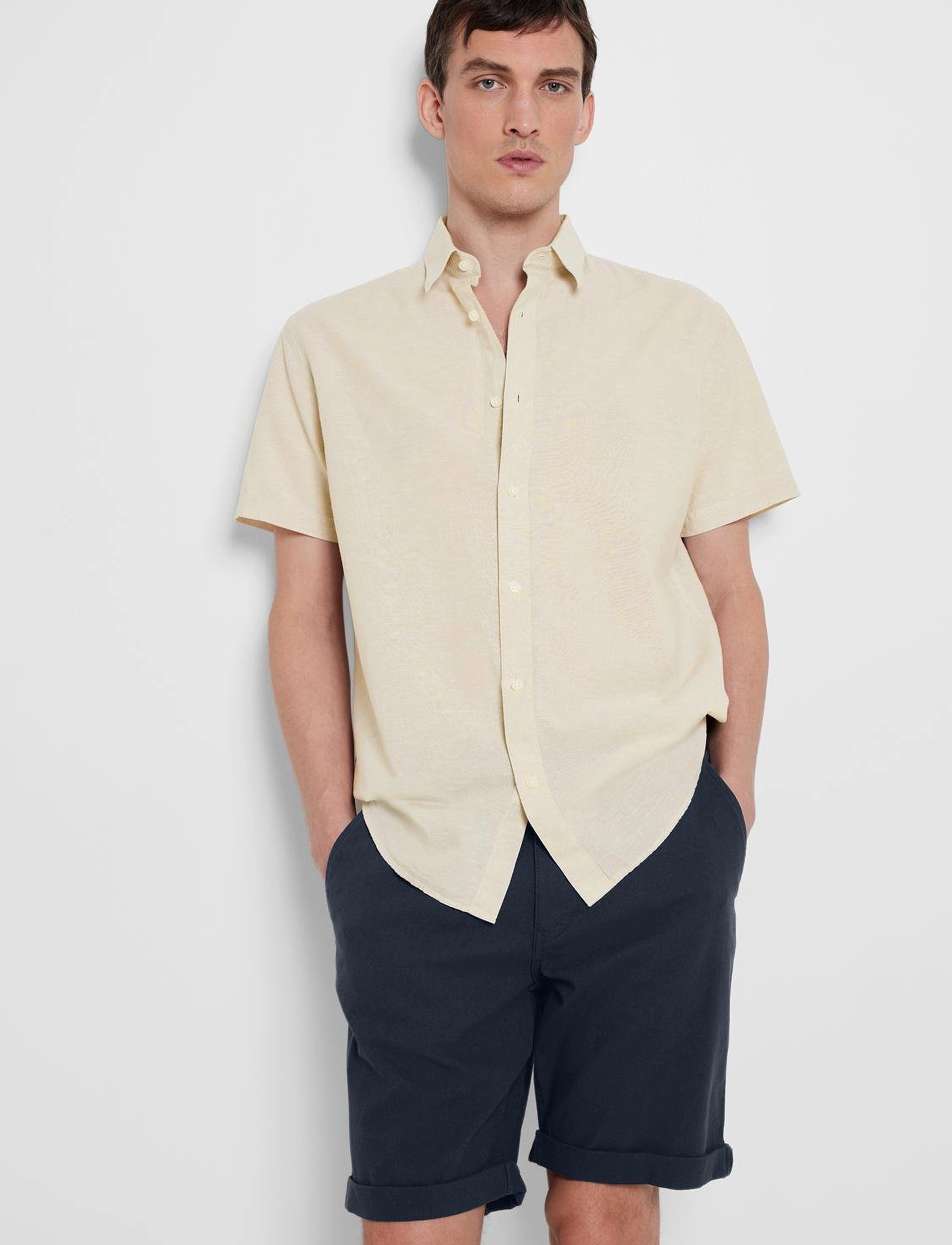 Selected - SLMSLIM-LUTON MILES FLEX SHORTS NOOS - laveste priser - dark sapphire - 3