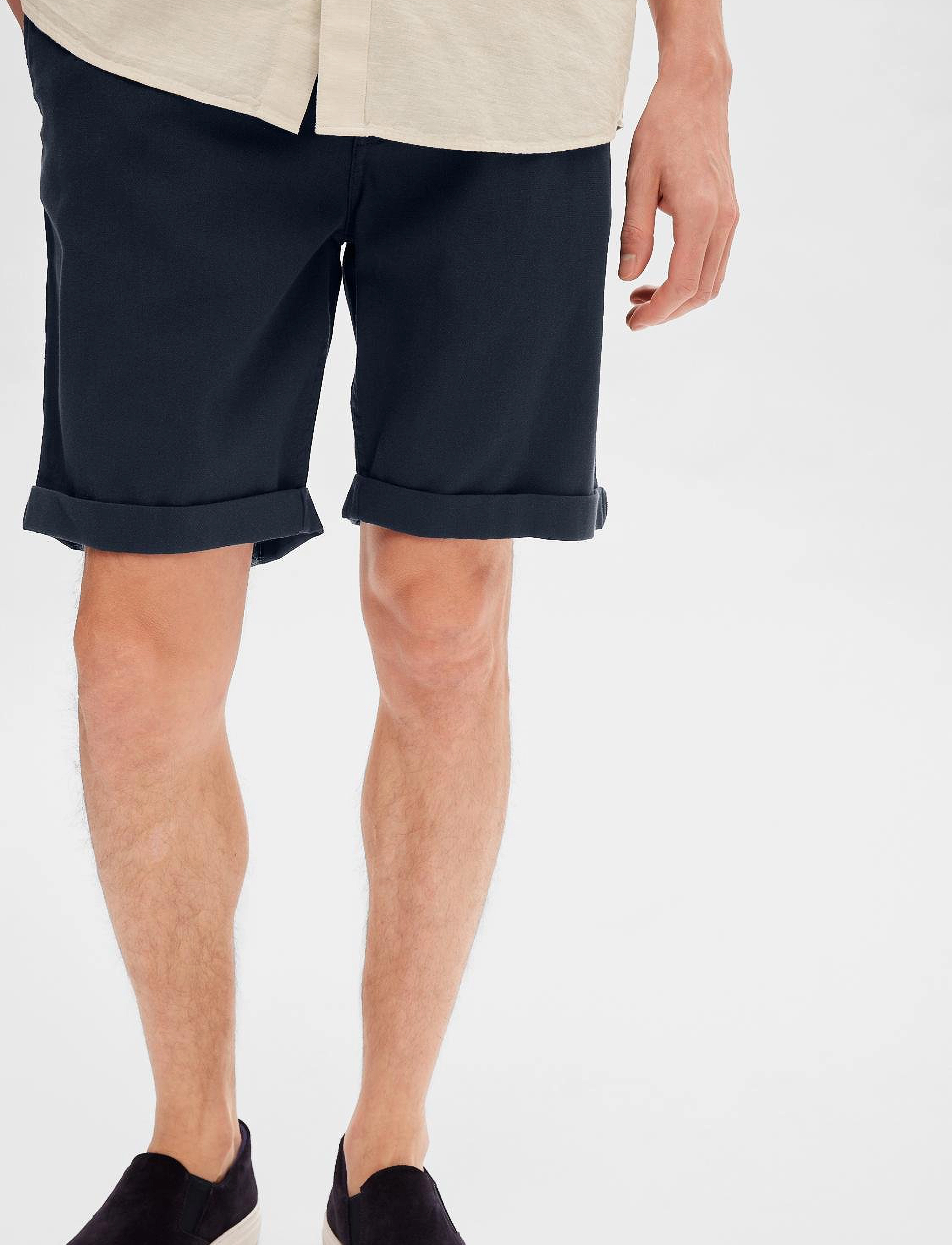 Selected - SLMSLIM-LUTON MILES FLEX SHORTS NOOS - laveste priser - dark sapphire - 5