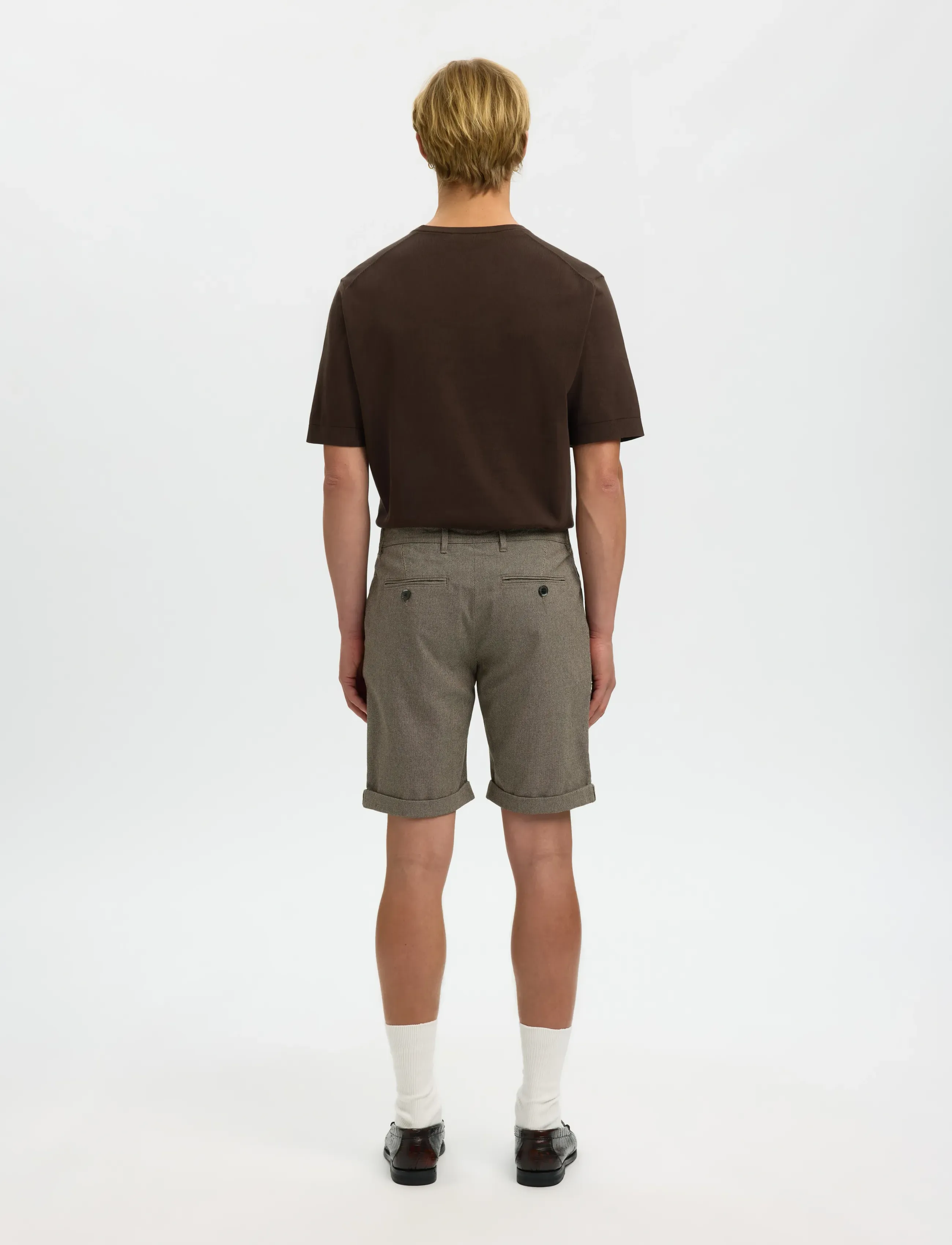 Selected - SLMSLIM-LUTON MILES FLEX SHORTS NOOS - chino lühikesed püksid - delicioso - 2