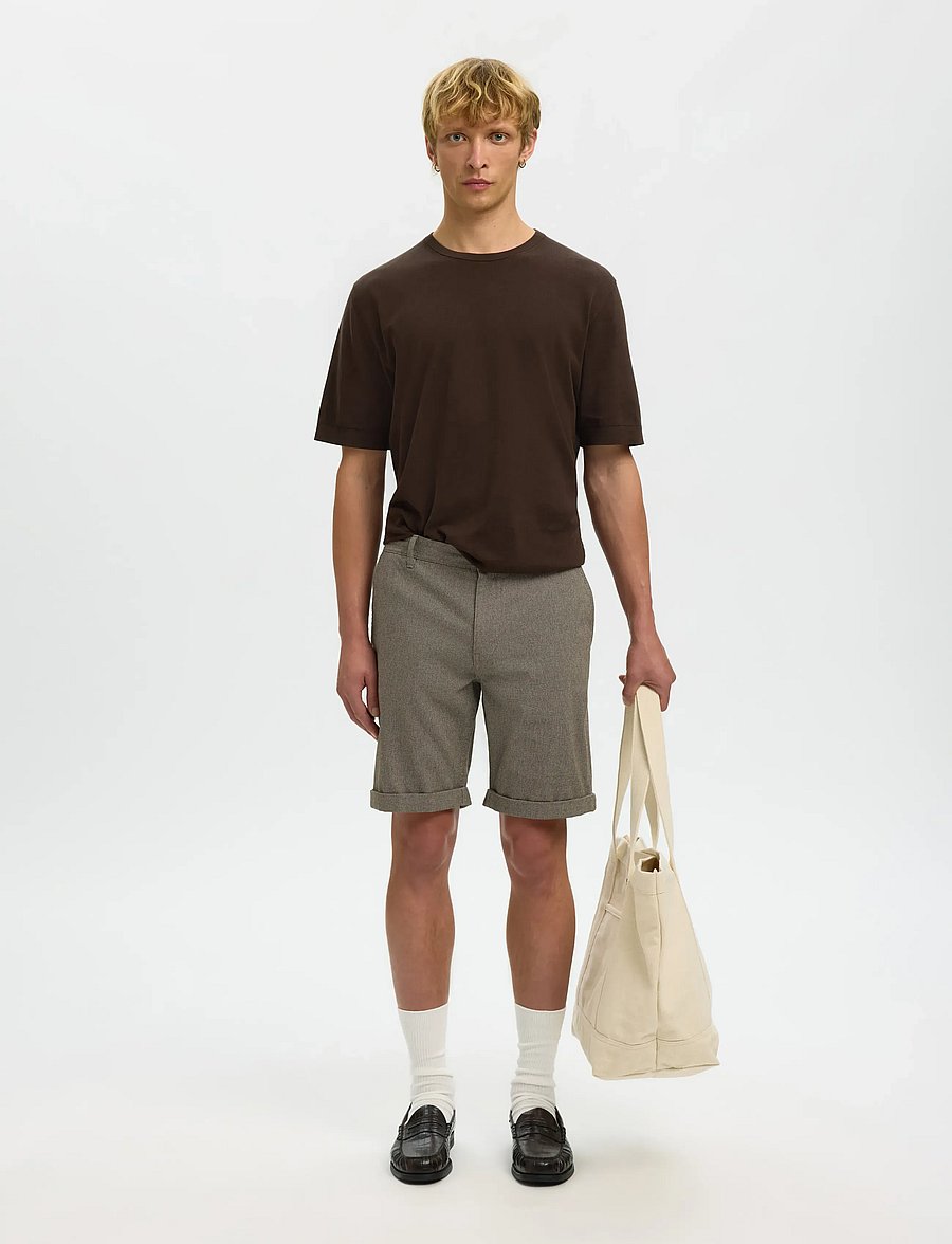 Selected - SLMSLIM-LUTON MILES FLEX SHORTS NOOS - chino lühikesed püksid - delicioso - 3