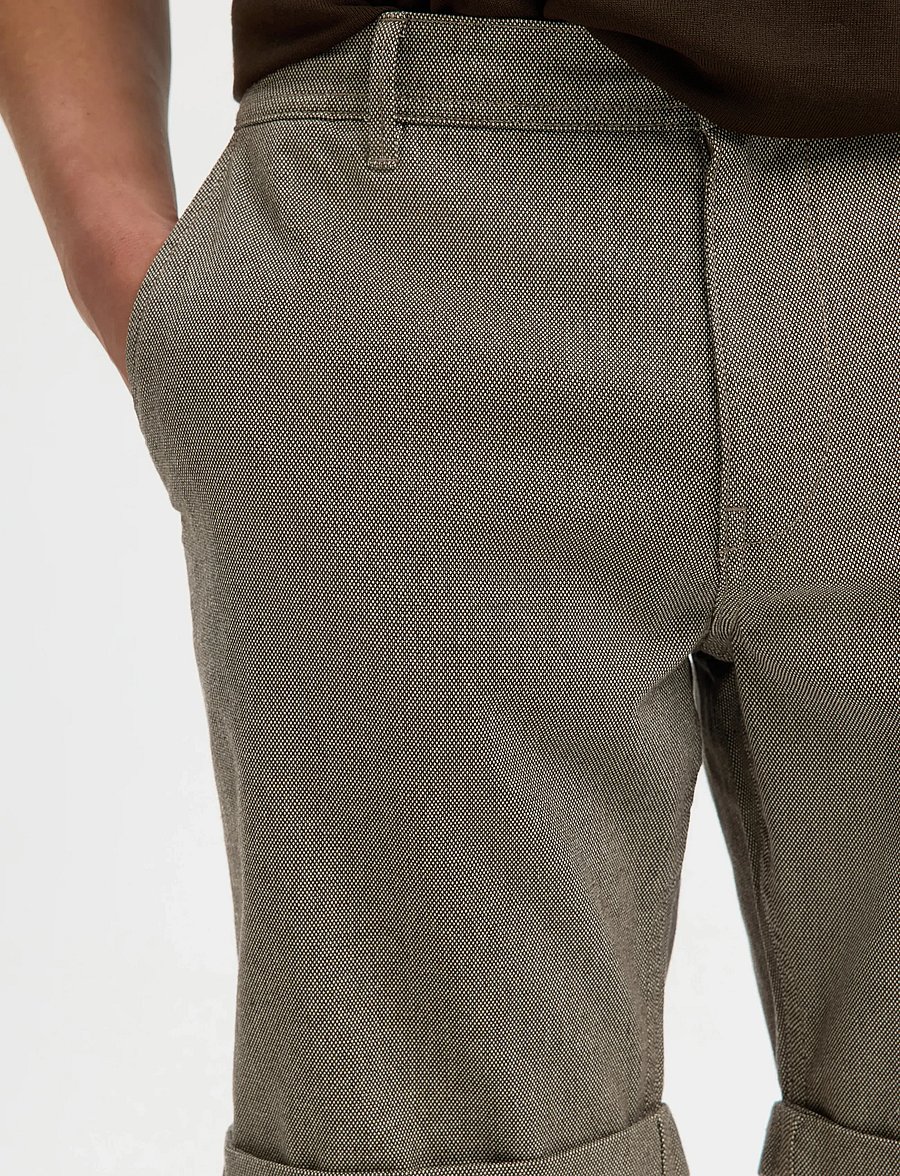 Selected - SLMSLIM-LUTON MILES FLEX SHORTS NOOS - chino lühikesed püksid - delicioso - 4