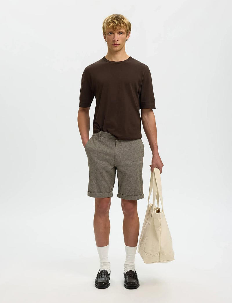 Selected - SLMSLIM-LUTON MILES FLEX SHORTS NOOS - chinos shorts - delicioso - 5