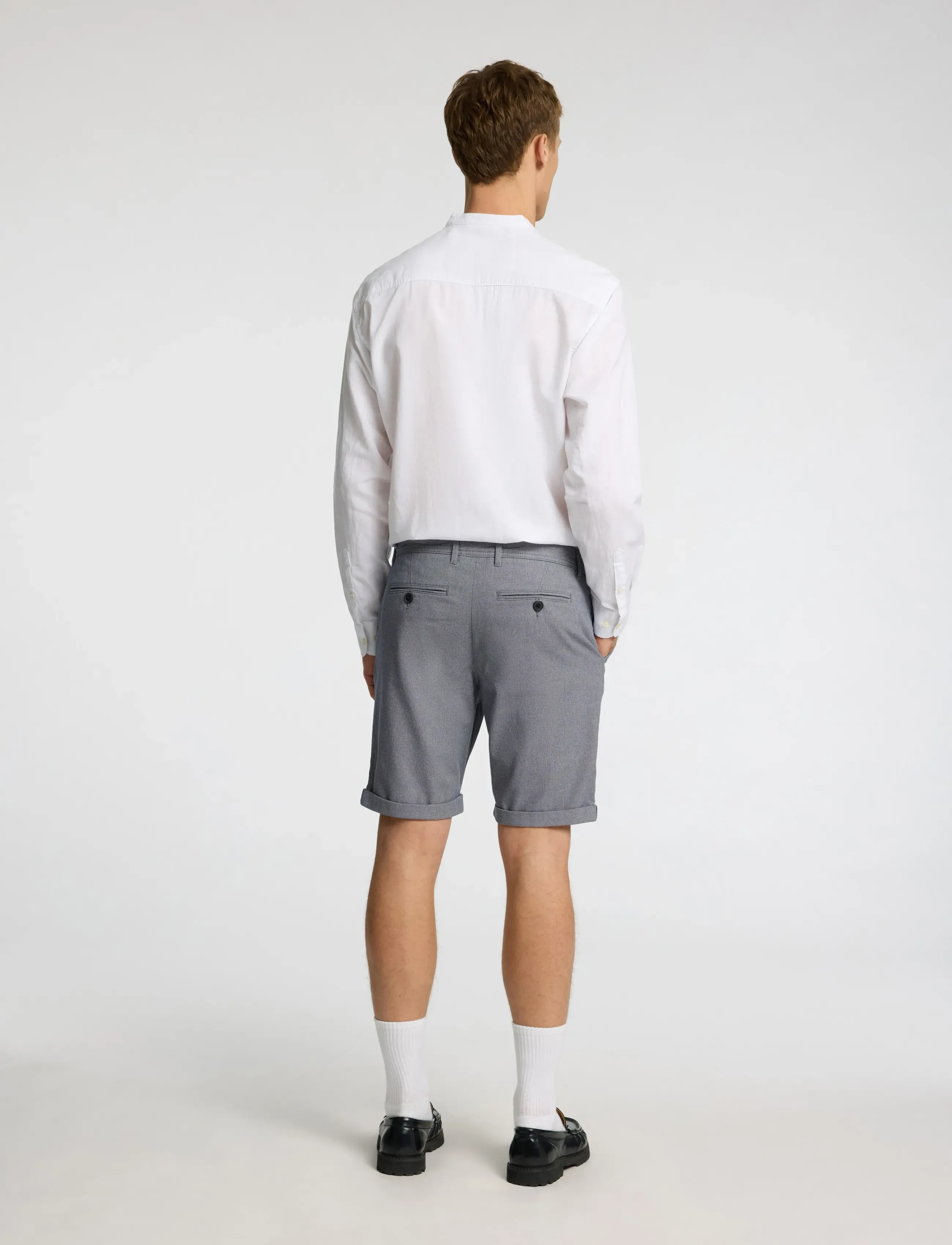 Selected - SLMSLIM-LUTON MILES FLEX SHORTS NOOS - chino lühikesed püksid - oceana - 2