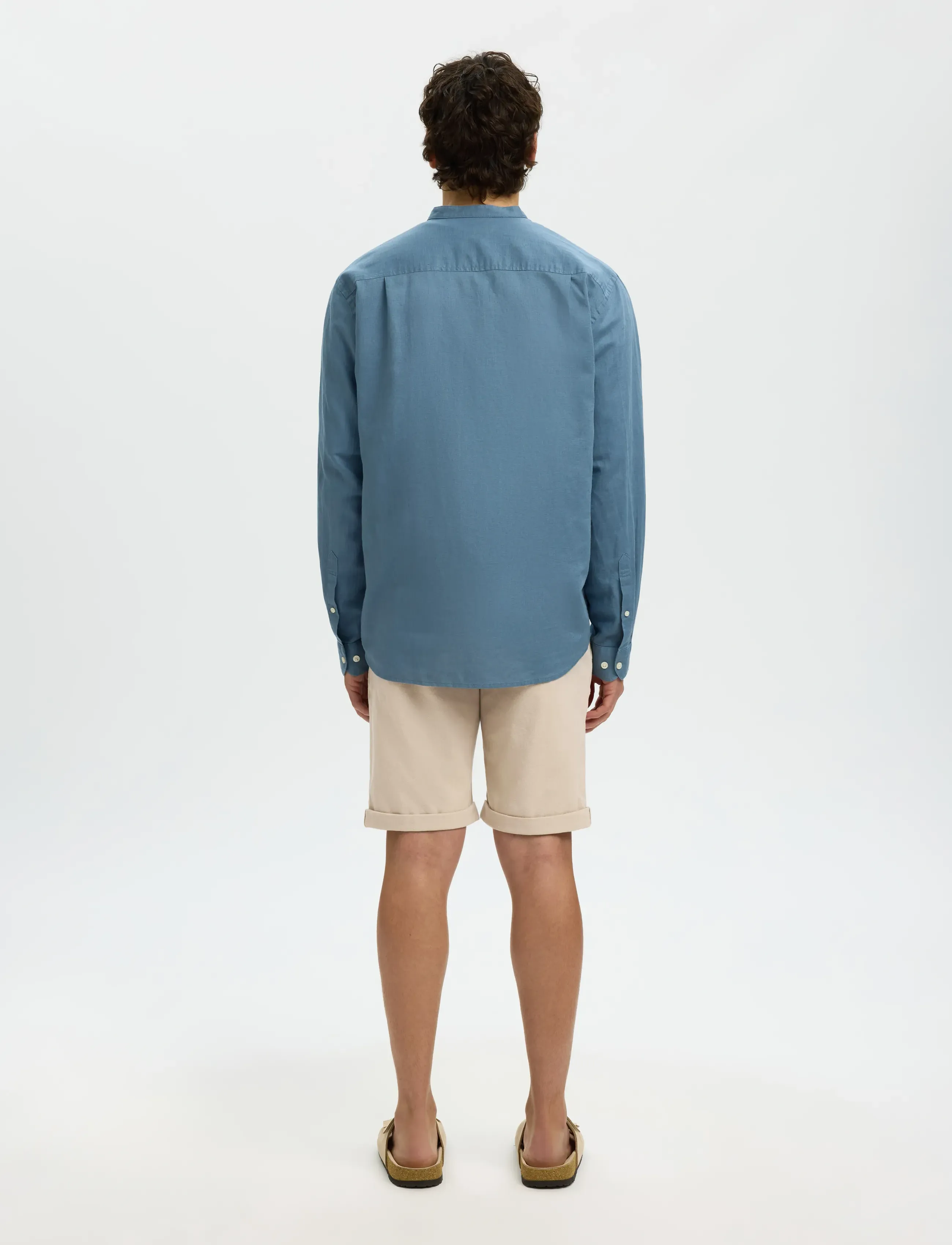 Selected - SLMSLIM-LUTON MILES FLEX SHORTS NOOS - chino lühikesed püksid - pure cashmere - 2
