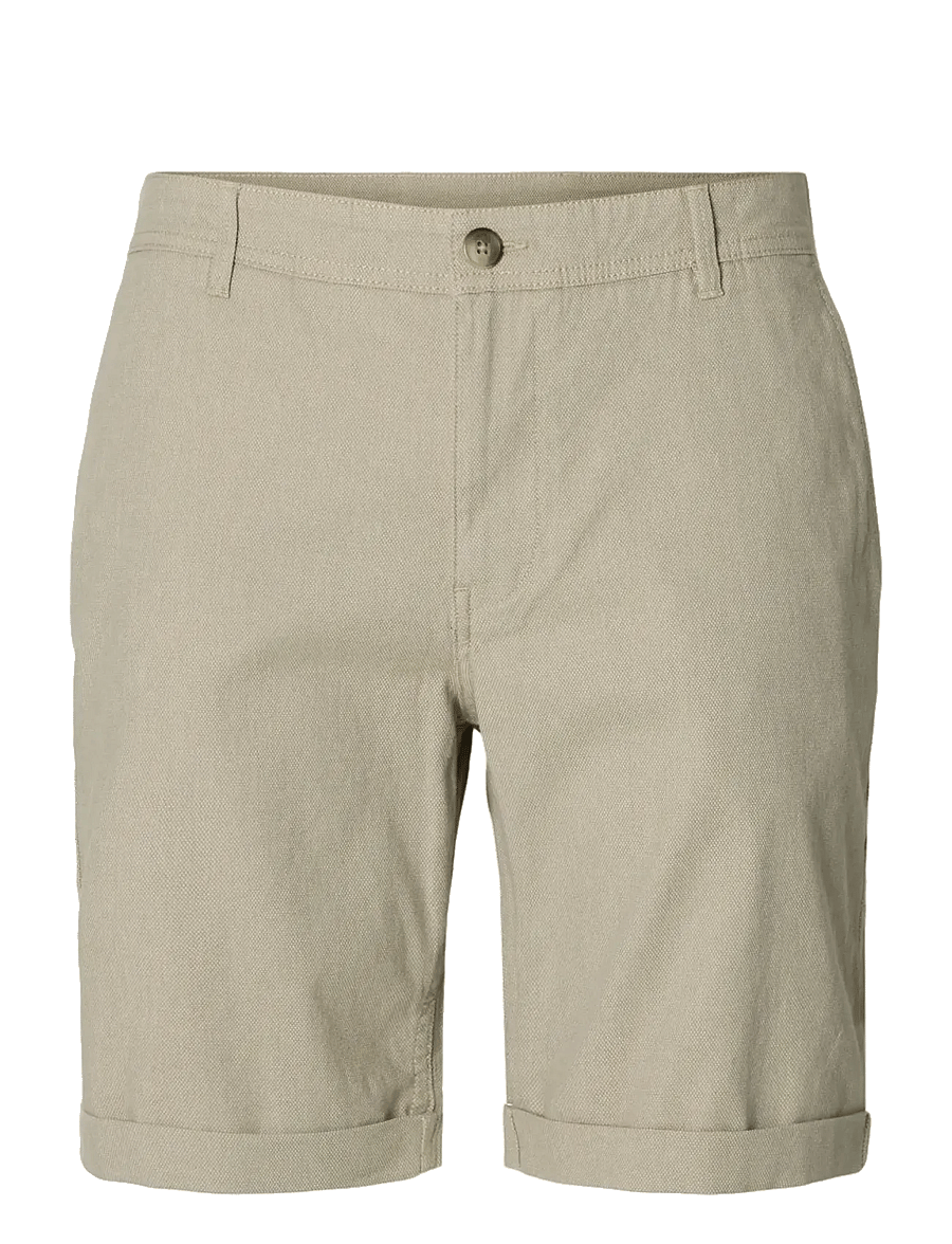 Selected - SLMSLIM-LUTON MILES FLEX SHORTS NOOS - chino lühikesed püksid - vetiver - 1