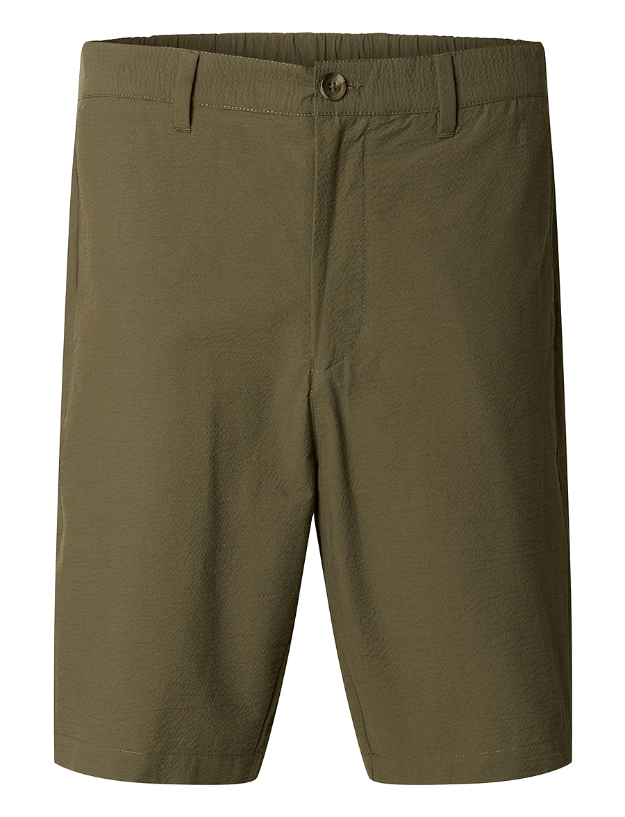 Selected - SLHREGULAR-KARL SEERSUCKER SHORTS NOOS - freizeitshorts - kalamata - 1
