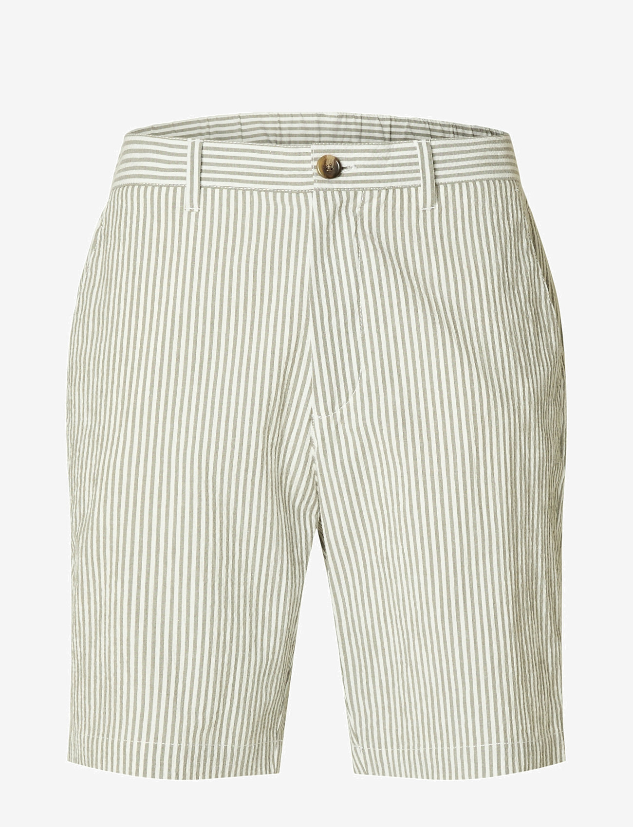 Selected - SLHREGULAR-KARL SEERSUCKER SHORTS - casual shorts - kalamata - 1