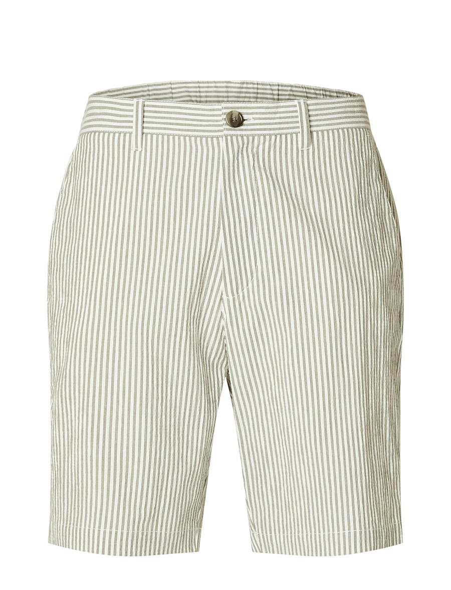 Selected - SLHREGULAR-KARL SEERSUCKER SHORTS NOOS - casual shorts - kalamata - 1