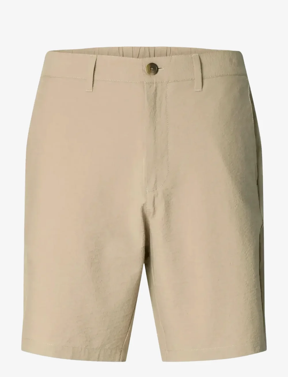 Selected - SLHREGULAR-KARL SEERSUCKER SHORTS - casual shorts - pure cashmere - 1