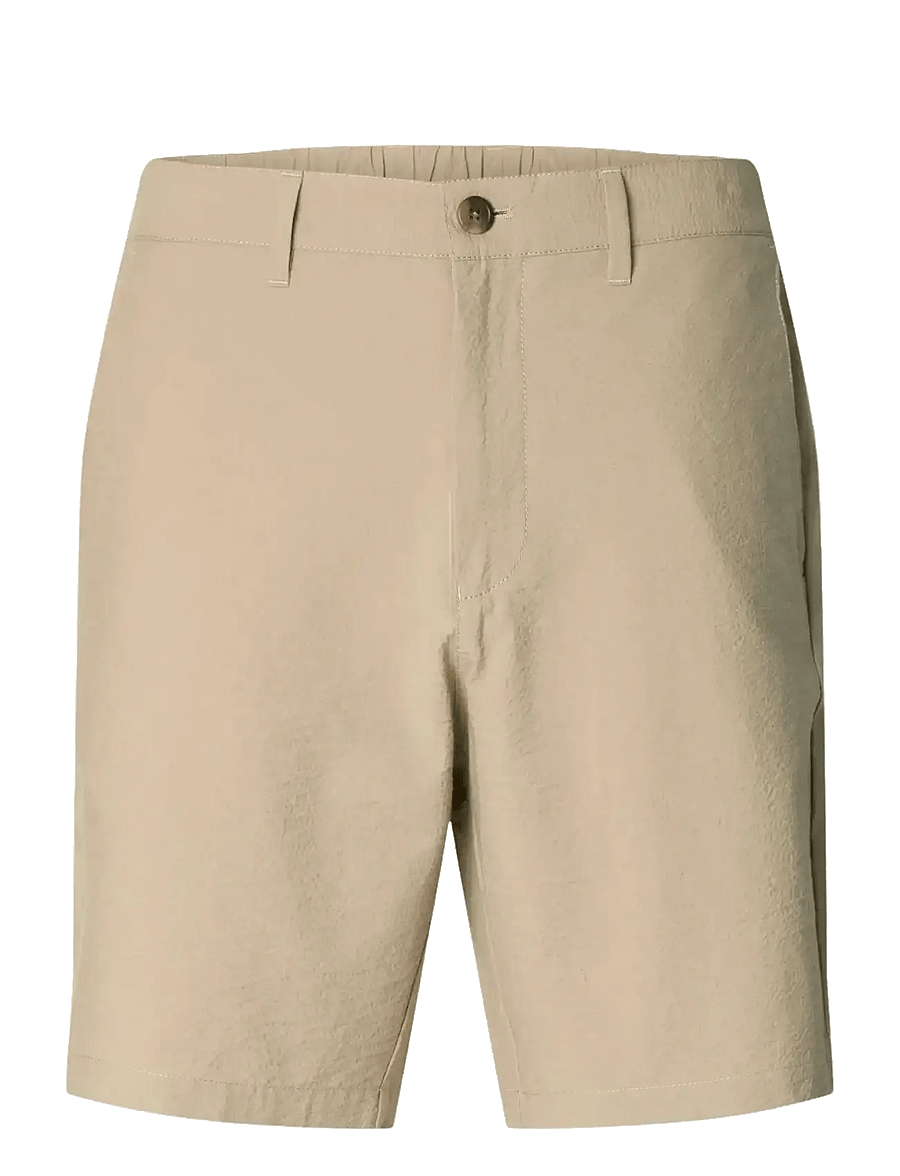 Selected - SLHREGULAR-KARL SEERSUCKER SHORTS NOOS - casual shorts - pure cashmere - 1