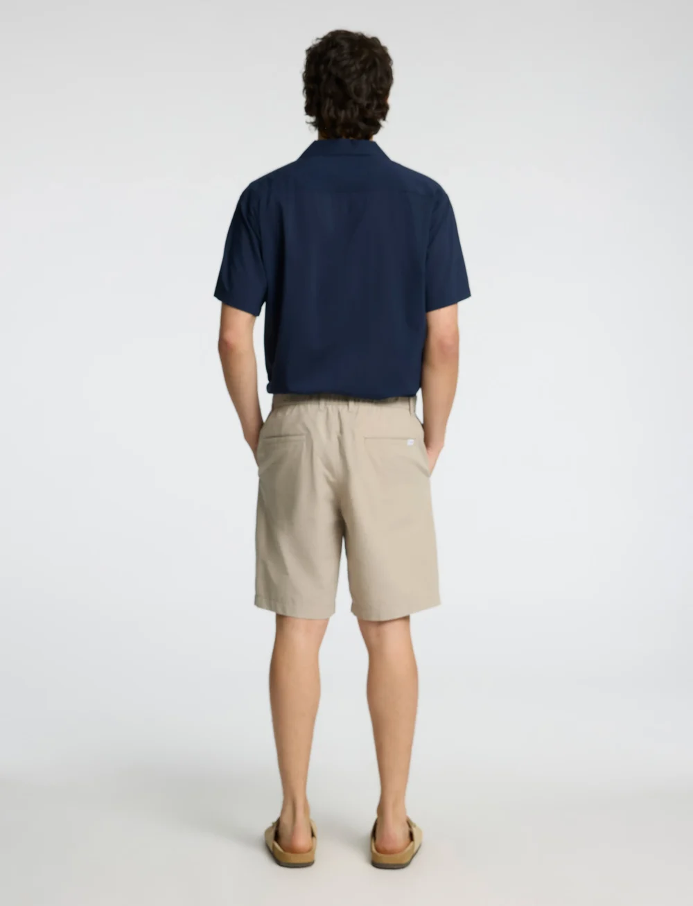 Selected - SLHREGULAR-KARL SEERSUCKER SHORTS - casual shorts - pure cashmere - 2
