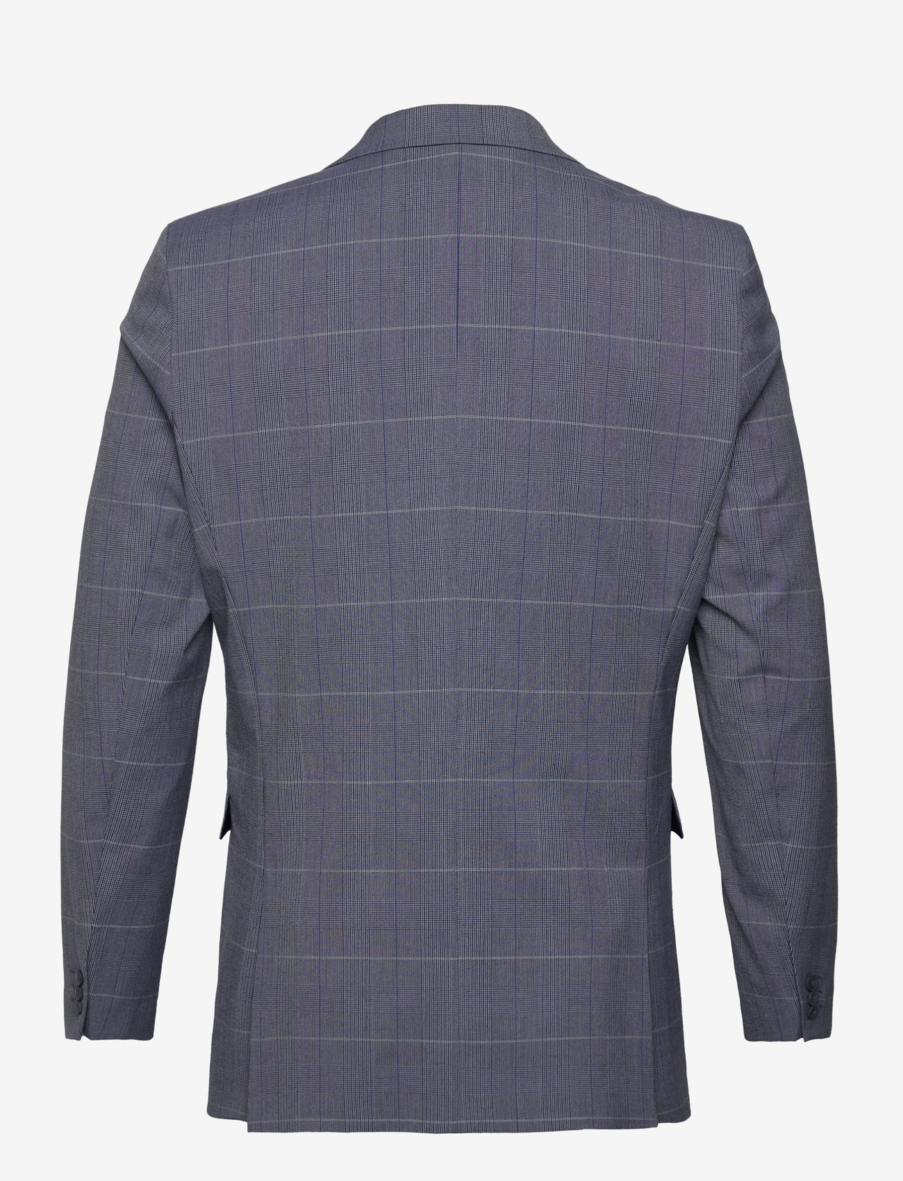 Selected - SLHSLIM-LIAM BLUE CHECK BLZ FLEX - einreiher - blue shadow - 2